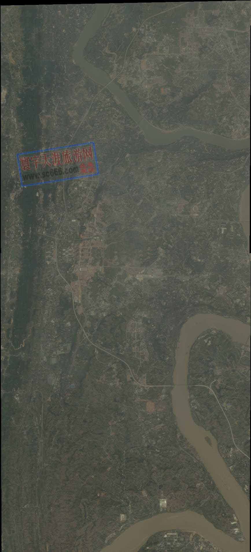 重庆市卫星图2