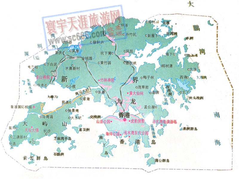 香港地图2