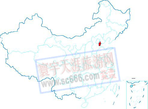 天津市在中国的位置