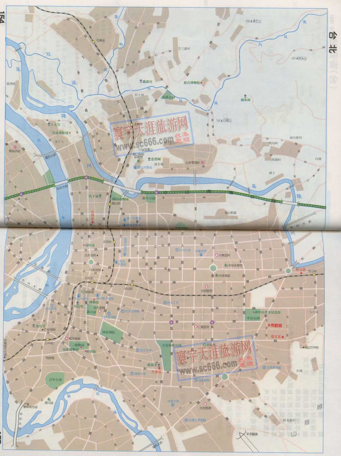 台北城区地图