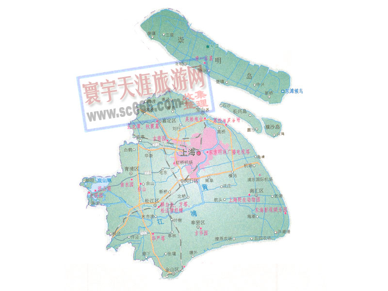 上海市地图1