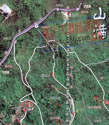 珍珠泉旅游度假区导游图