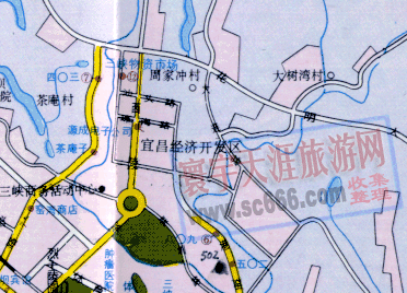 宜昌市城区地图