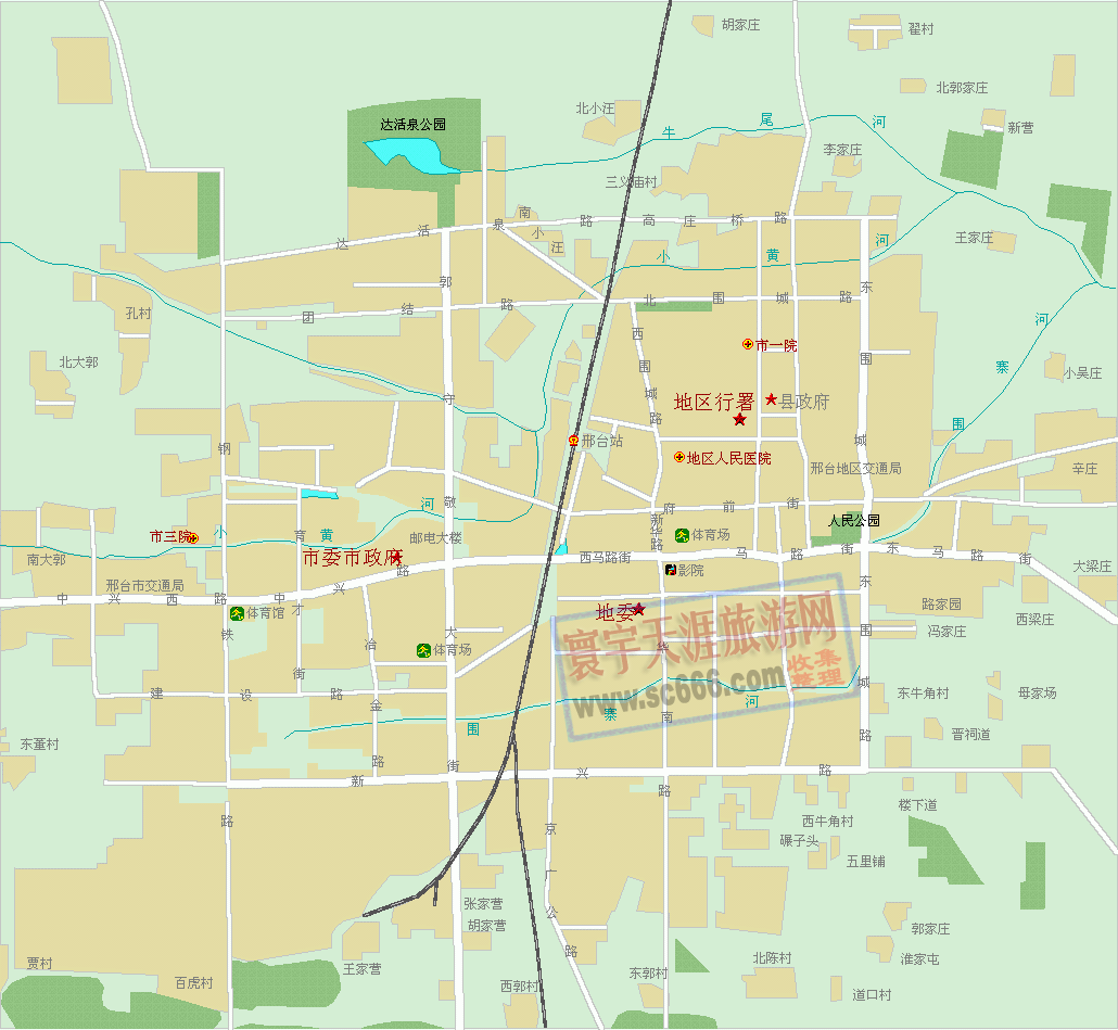 邢台市城区地图