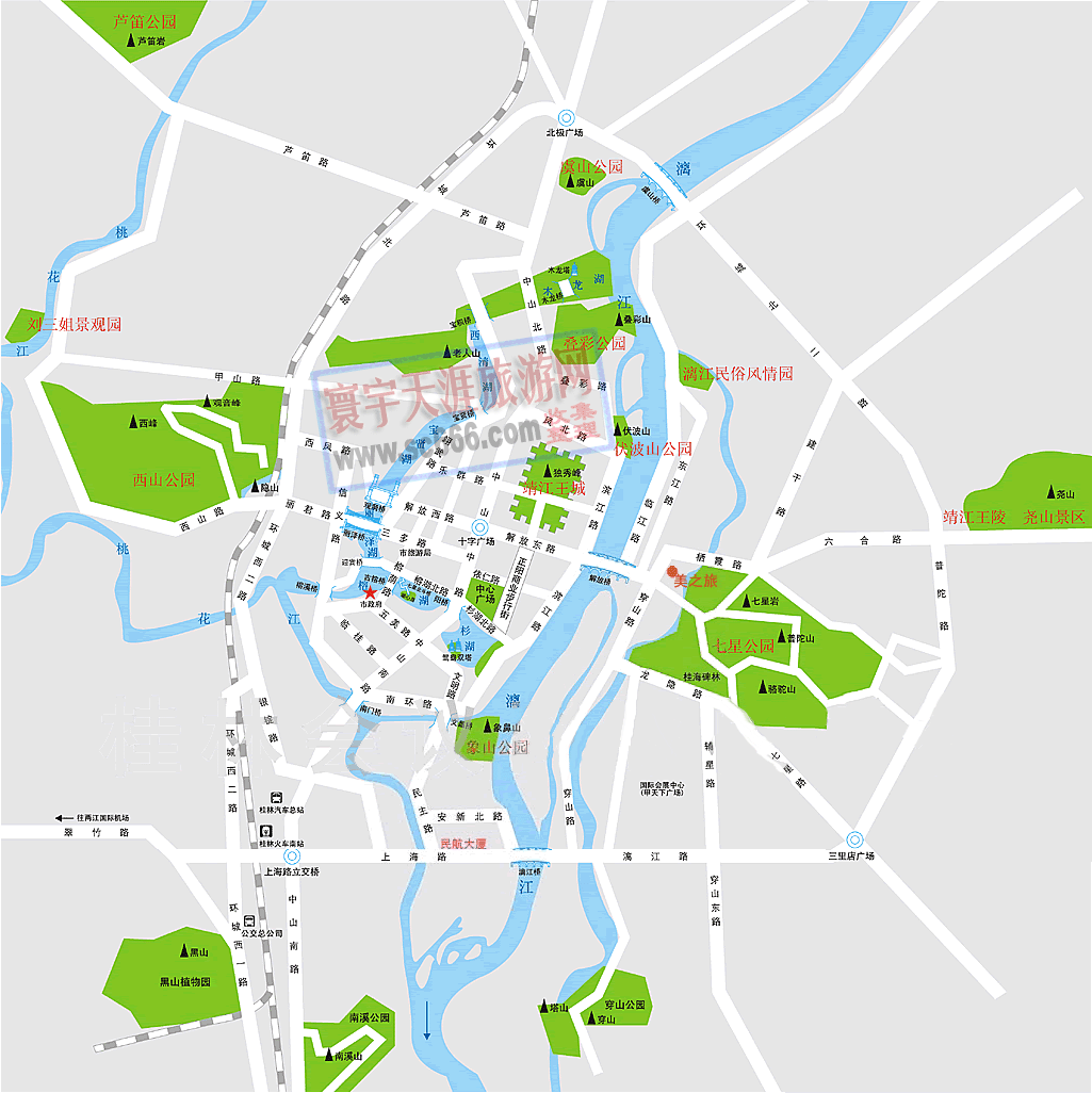 桂林市地图