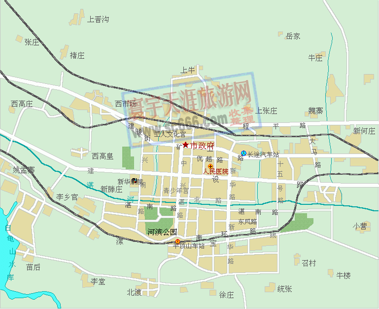 平顶山市城区地图