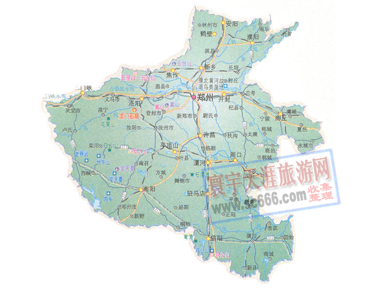 河南省地图3